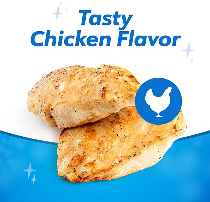 DentaLife Daily Oral Care Dog Treats for Large Dogs 40 plus lbs., Chewy Dental Treat to Freshen Breath and Fight Tartar, Chicken Flavor, 36 oz., 30 Chews - 30 ct. Pouch