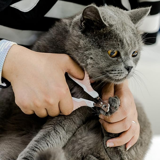 Mr. Pen Cat Nail Trimmer - Pink Cat Claw Clipper for Kittens & Small Dogs