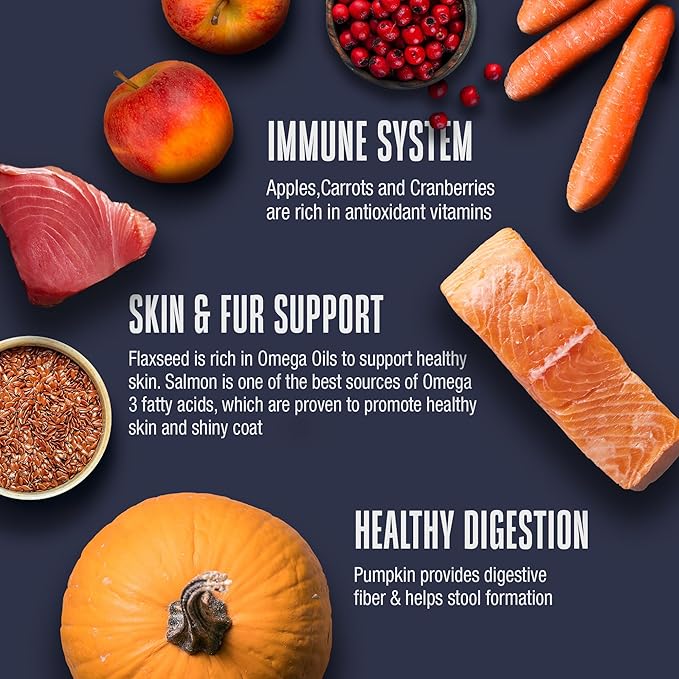 Whole Life Cat Freeze Dried Cat Food - Human-Grade Wet Food Toppers, Single Ingredient Snacks & Lickable Treats, Instantly Hydrating Natural Broth Just Add Water, Made in USA - Salmon & Tuna, 3 Oz