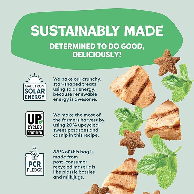 Shameless Pets Crunchy Cat Treats - Kitty Treats for Cats with Digestive Support, Natural Ingredients Kitten Treats with Real Ingredients, Healthy Flavored Feline Snacks - Variety Pack, 3-Pk