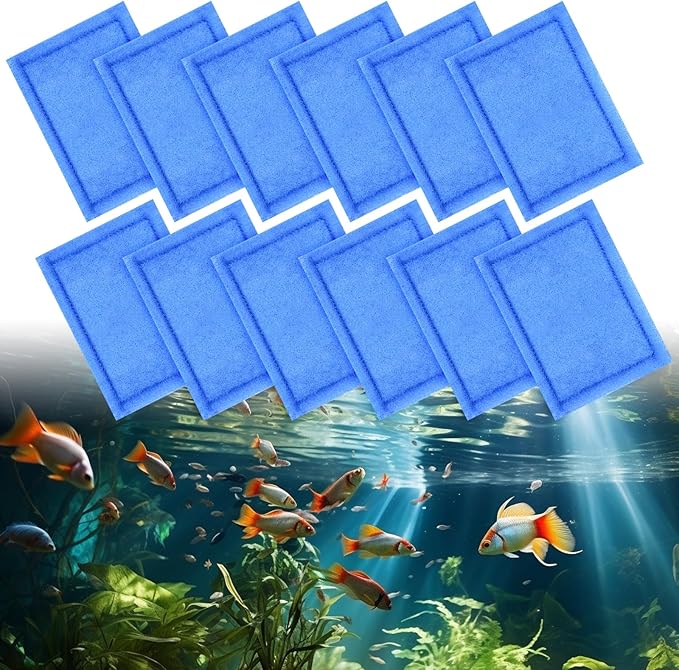 12 Pcs 10-20 Gallon Aquarium Filter Replacement for EZ-Change #2, Fish Tank Filter Cartridge for Aqua-Tech Brand 10 to 20 Power Filters for Healthier Fish