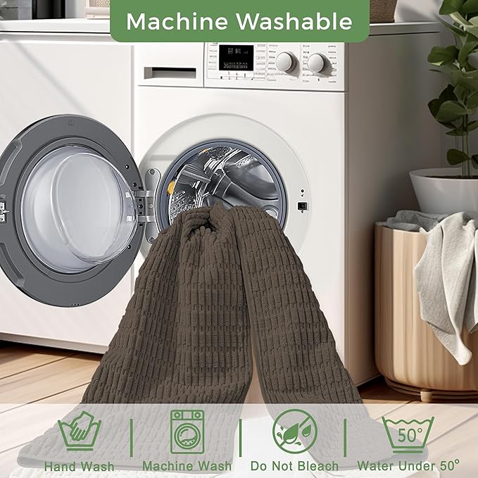 Washable Pee Pads for Dogs, Reusable Puppy Pads Dog Pads, Non-Slip Dog Pee Pads, Leak-Proof Pet Pee Pads Wee Wee Pads for Dogs. (Coffee, 18"x24"(Pack of 2))