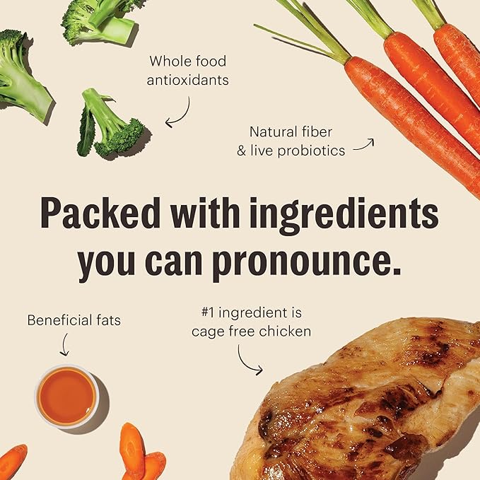 The Honest Kitchen Whole Food Clusters Small Breed Blend Grain Free Dry Dog Food - Chicken, 10 Pound Bag