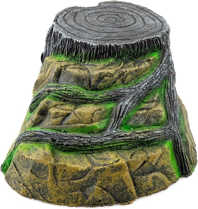 Reptile Hide Cave - Naturalistic Terrarium Décor for Reptiles and Amphibians, Safe & Comfortable Hideout