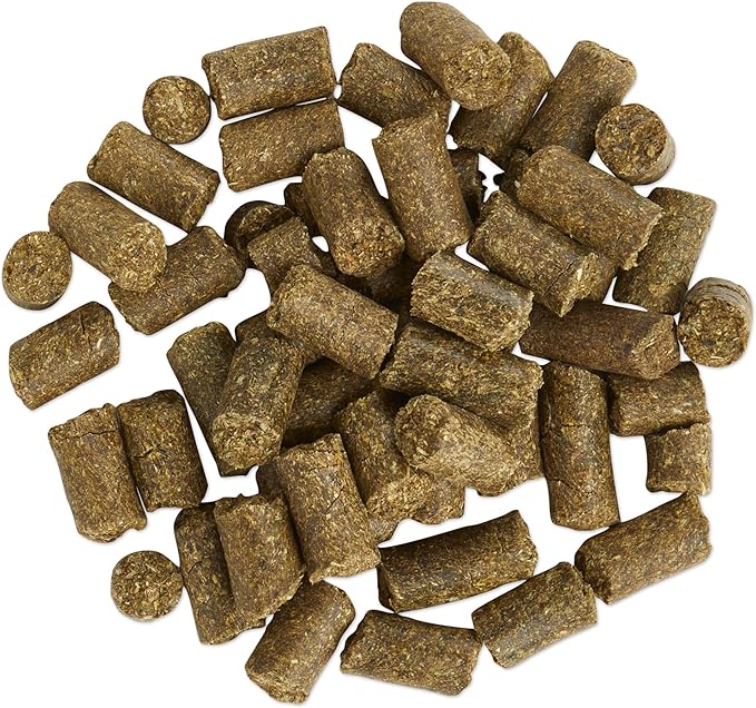 Uckele by SmartEquine Equi Treats Bite Sized Pellets | Horse Treats with No Added Sugar | Training & Competition Reward | Made with Timothy Grass & Sunflower Meal | Cherry-Vanilla, 4 lb