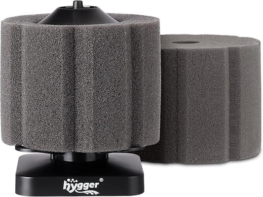 hygger Small Sponge Filter for Aquarium 3~30 Gallons Fish Tank Filter Betta Breeding Fry Shrimp Snails Foam Air Drive Filters