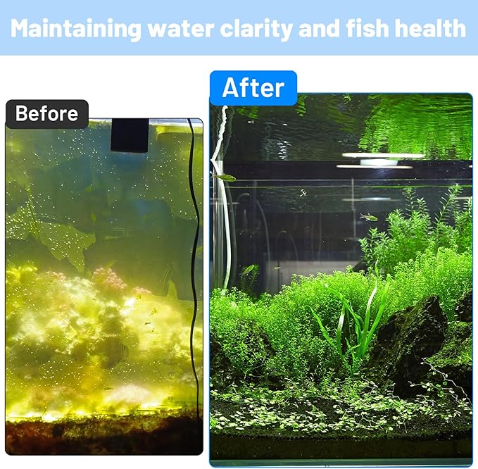 Aquarium Filter Sponge, Aquarium Filter Foam for Mechanical Filtration, Traps Large Debris & Filters Water, Cut to Fit Fish Tanks, Ponds, Turtle Tanks, Salt & Freshwater, 20x20x1 in, 20PPI