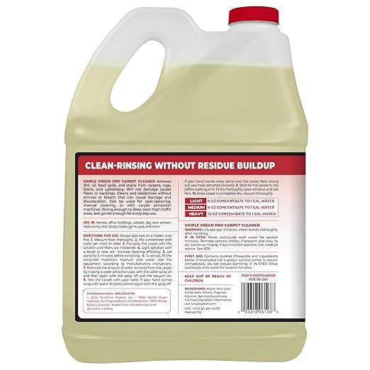 Simple Green Pro Carpet Cleaner 1 Gal