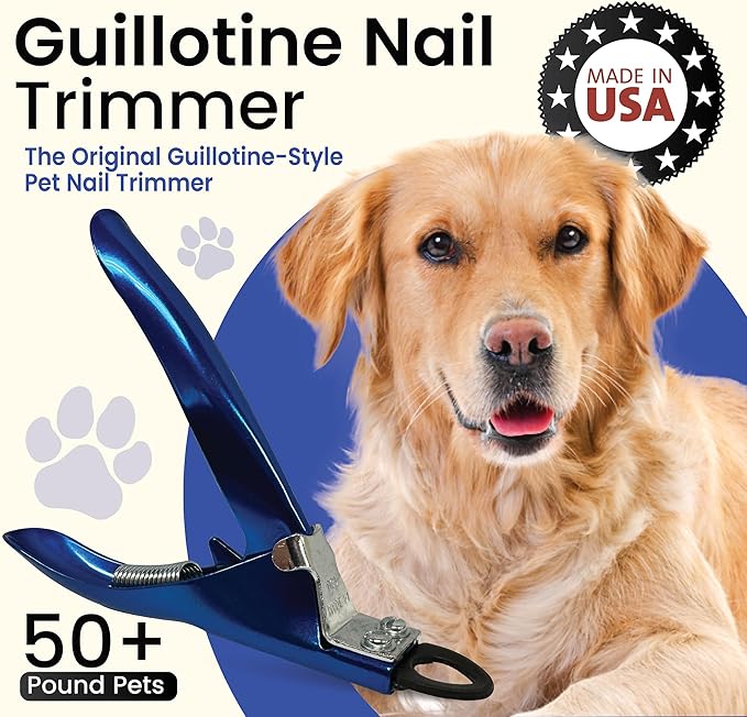 Resco Original Deluxe Dog, Cat, and Pet Nail/Claw Clippers. Best USA-Made Trimmer, More Colors & Sizes