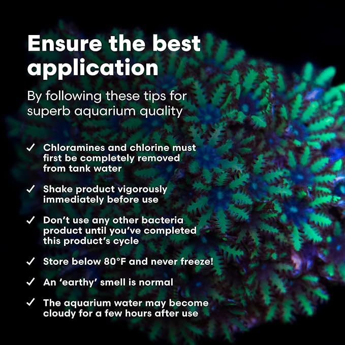 Brightwell Aquatics MicroBacter Start XLM - Concentrated Freshwater Nitrifying Bacteria - Quick Start Fish Tank Starter, Lift Microbe Levels & Water Filtering - Aquarium Water Treatments, 16.9 fl oz