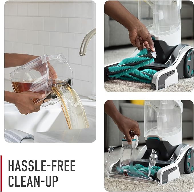 Hoover Smartwash Automatic Carpet Cleaner Machine, FH52000, Turquoise