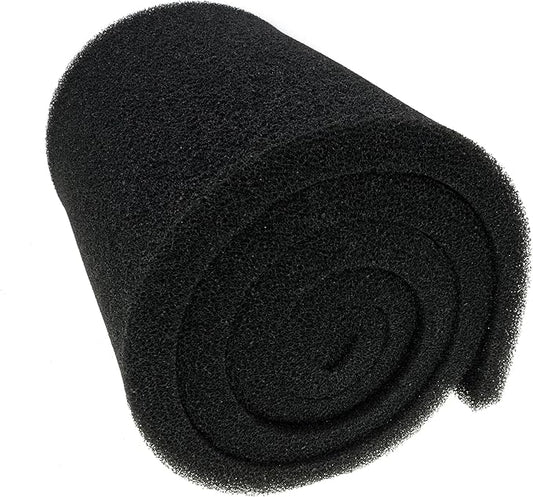 AFA Aquarium Filter Media Sponge Pad, Fish Tank Bio Open Cell Coarse Foam Block Foam Pre Filter Sponge Material (12" x 72" x 1" 25ppi)