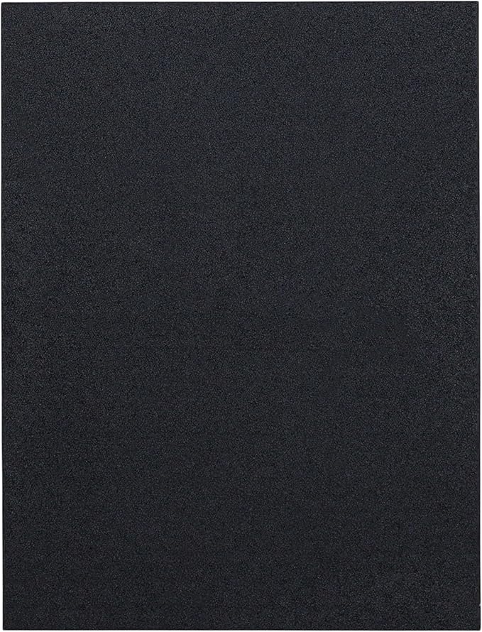 Mohawk Home Heavy Duty Rubber Stall Mat - Gym Floor- Under Dog Crate - All Purpose Utility 3' x 4' - 1/2" Thick (Pack of 10)