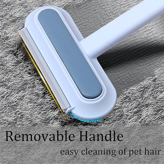 Dog Hair Remover for Couch Reusable Pet Hair Remover Brush 23in Long Handle for Furniture, Couch, Carpet, Clothes