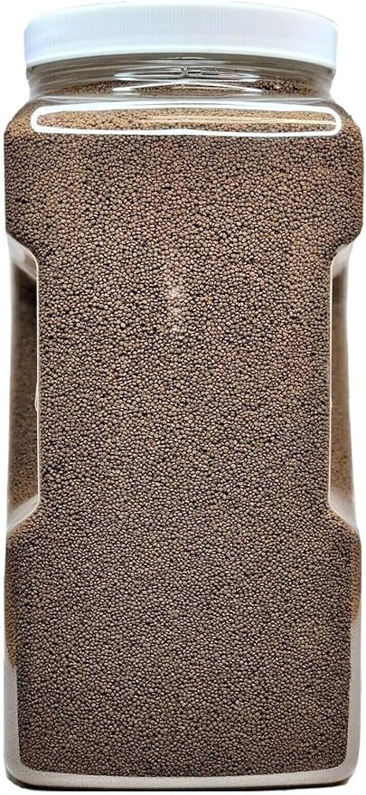 Aquatic Foods Inc. Blackworm Micro .8mm Floating Pellets with Color Enhancers & Vitamins for Discus, Guppies, Tetras, Live Bearers, Baby Cichlids, Baby Koi, All Tropical and Pond Fish...8oz Jar