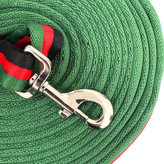 Lunge Line for Horse, Premium Equine Lunge Line with Swivel Bolt Snap for Accurate Equestrian Training, Competition, and Daily Use, 26 ft (8 Meters)