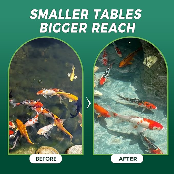 Muck Clear – Natural Pond Sludge Treatment, 2 LB for Ponds, Fountains & Bird Baths, Beneficial Bacteria & Enzymes, Chemical-Free & Safe for Fish, Pets & Wildlife