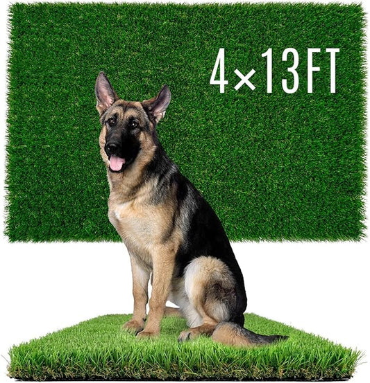 Dogs Grass for Potty Training, Artificial Grass for Dogs Puppy Fake Grass Pads 4x13ft Large Supplies Pets Litter Rugs for Puppy Training