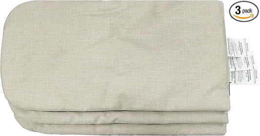 ROODO Pet Stroller Inner Pad for Exclusive Use,Original,Replaceable,Easy to Clean,Set of 3 pc(Light Khaki)