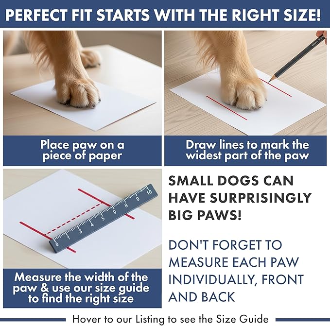 Spark Paws Dog Shoes, Waterproof Dog Boots for Medium to Large Dogs, Non Slip, Breathable Dog Booties and Paw Protectors - 4PCS Doggie Hiking Boots with Reflective Straps - Red, Size 5