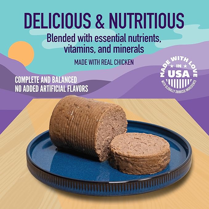 A Strong Heart Canned Wet Cat Food, Liver & Chicken Dinner - 13.2 oz Cans (Pack of 12), Made in The USA with Real Chicken & Liver