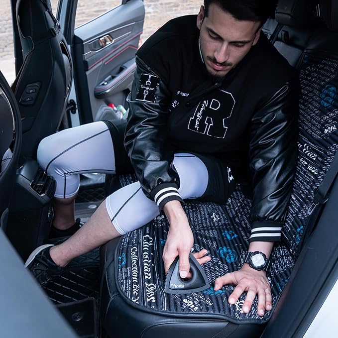 Analan Mini Pet Hair Remover for Car Detailing Supplies, Carpet Dog Hair Remover for Car Interior, Triangle Dog Hair Remover for Auto Detailing, Couch, Furniture, Lint, Carpet (Ruby Red)