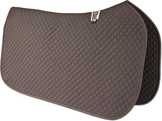 ECP Equine Comfort Products All Purpose Diamond Quilted Western Saddle Pad for Injury Prevention, Breathable, Hypoallergenic, Shock-Absorbing Cushion for Horse Comfort