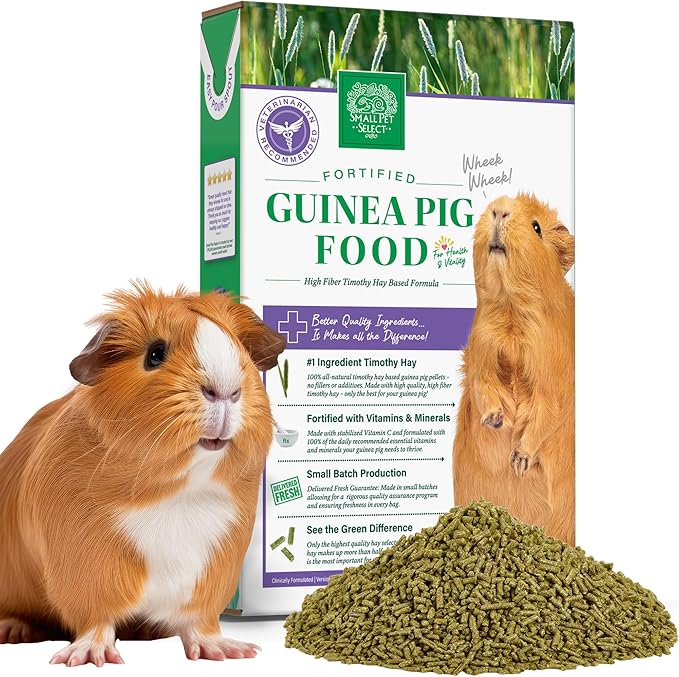 Small Pet Select Guinea Pig Food Pellets, 10 Lb.