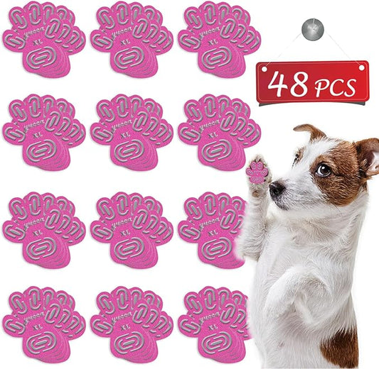 yucca Dog Anti Slip Paw Grips Traction Pads, Dog Paw Protector with Stronger Adhesive, Toe Grips for Dogs from Slipping on Hardwood Floors, Dog Shoes Booties Socks Replacement for Older Dogs