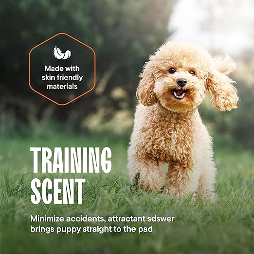 Puppy Pads Pet Pee Pads 34" x 36" [100-Count] Pet Training Disposable Pads, Extra Large Breed, Leak-Proof, Bulk Case Pack - for Golden Retrievers, Boxers, Great Danes, Heavy Duty Surface Protector