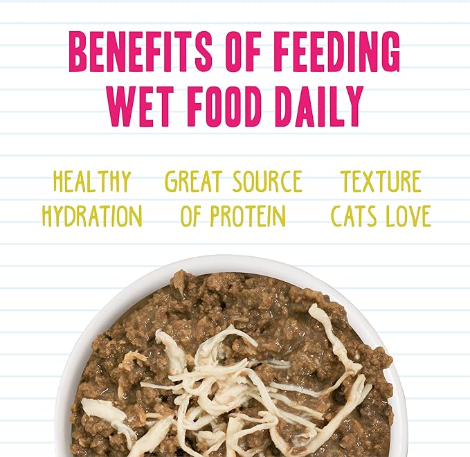 Weruva BFF Minced Natural Wet Cat Food, Tuna and Chicken 4 Eva in Gravy, 5.5oz Can, Pack of 24