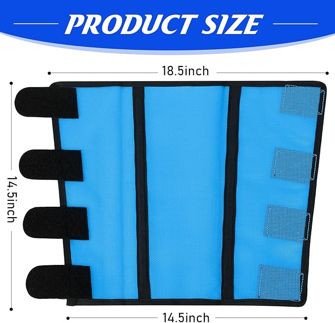 8 Pcs Mesh Fly Boots for Horse Breathable Mesh Horse Boots Protective Horse Leg Wraps Horse Leggings for Preventing Flies and Mosquitoes Bites (Light Pink, Dark Pink)