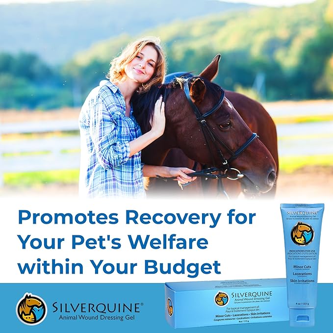 Hot Spot Gel for Dogs and Cats - Dog Wound and Skin Irritation Solution, Pet Emergency Kit, Hydrogel Ointment for Cuts, Burns, Itch, Skin Issues, and Pet Restoration & Wellness - 4 Oz