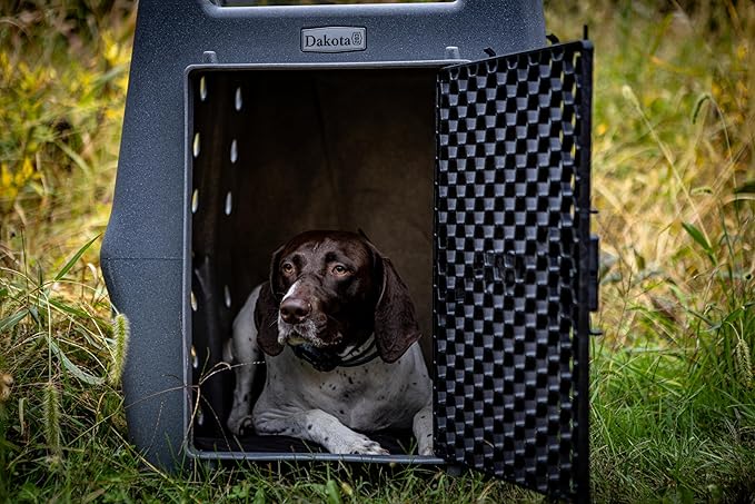 Dakota 283 Crate - Canine Rough and Tough Economy Kennel (Coyote Granite, Intermediate)