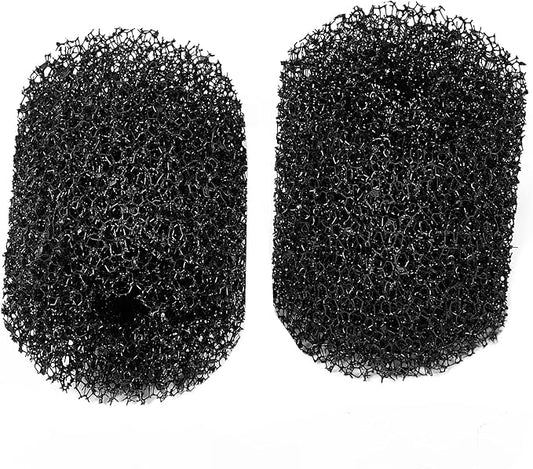 UNEAK 2-Pack Small Premium Pre Filter Sponge Aquarium Intake High-Porosity Foam Roll Fish Tank Shrimp Beta Baby Fish Replacement Foam Cover Filtration Freshwater Saltwater 5-20 Gallons Easy to Clean