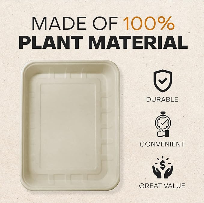 Disposable Small Litter Boxes for Cats, Litter Box for Recovery, Kitten Travel Tray, Shallow, Low-Entry Litterbox for Senior Cats (5-Pack)