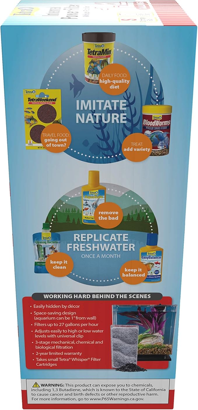Tetra Whisper 4i Internal Power Filter, Filtration for Aquariums Between 1 and 4 Gallons