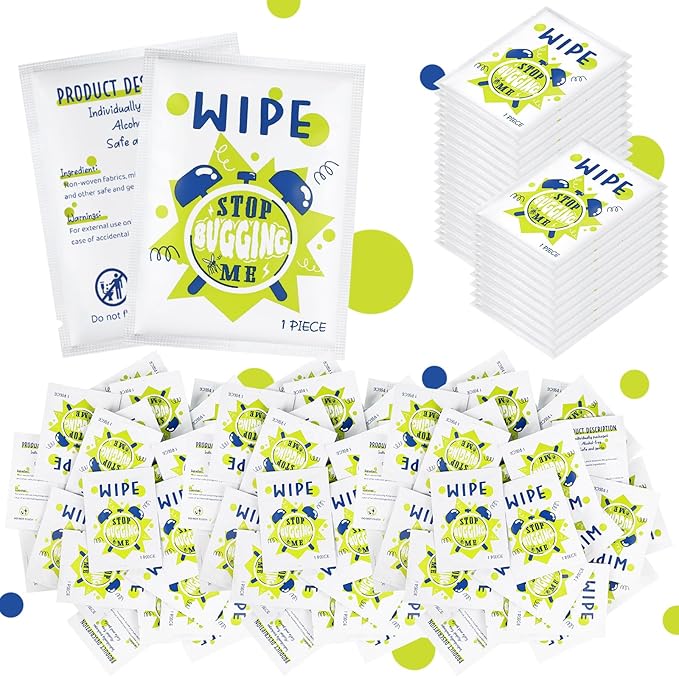 Tondiamo 200 Pcs Feminine Wet Wipes for Women Individually Wrapped Flushable Wipes Travel Size Soothing Personal Wipe Cleansing Natural Ingredients for Feminine Daily Use(Peppermint)