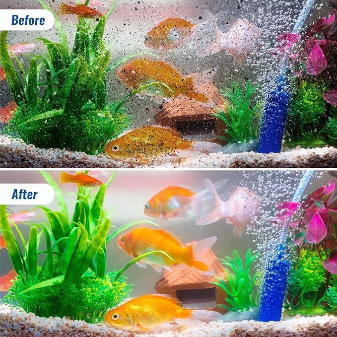 10 Pack Aquarium Filter Cartridge for Marineland Rite-Size C, Fish Tank Filters for Aqua-Tech EZ-Change #3 20-40 & 30-60 Power Filter and for Marineland Penguin PRO Power Filters 275/375