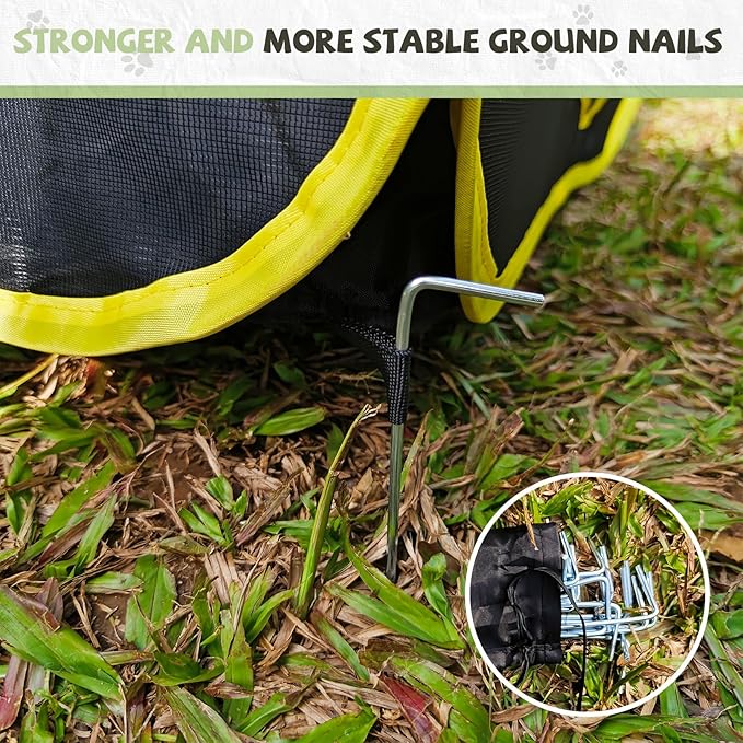 Outdoor Cat Enclosures for Indoor Cats, Outdoor Cat Tent with Tunnel for Multiple Cats, Cat Playpen for Pet Kitty Rabbits Ferrets Puppy and Other Small Animals, (Styles 5)