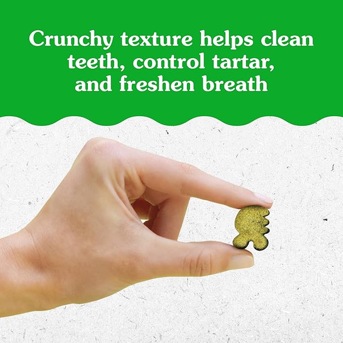 Greenies Feline Adult Dental Cat Treats, Catnip Flavor, 2.1 oz. Pack