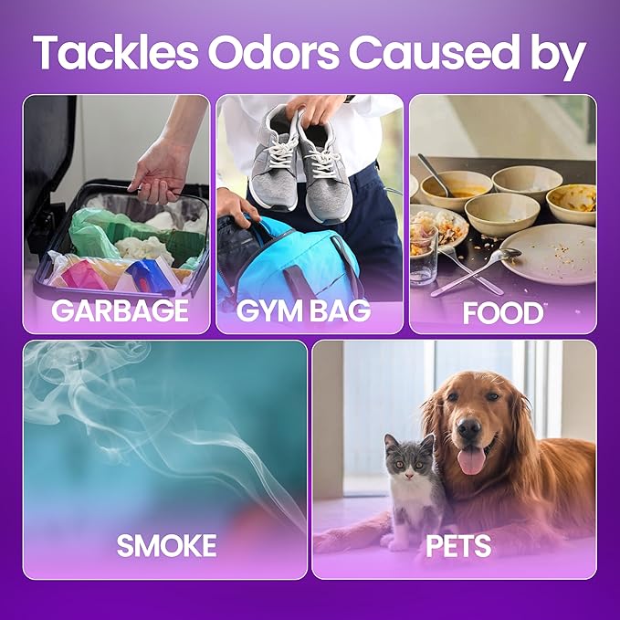 ZORBX Lavender & Lemongrass Spray, 24 Oz - All-Purpose Deodorizer, Refreshes Fabric, Removes Strong Odors, Perfect for Home, Car, Gym, Laundry