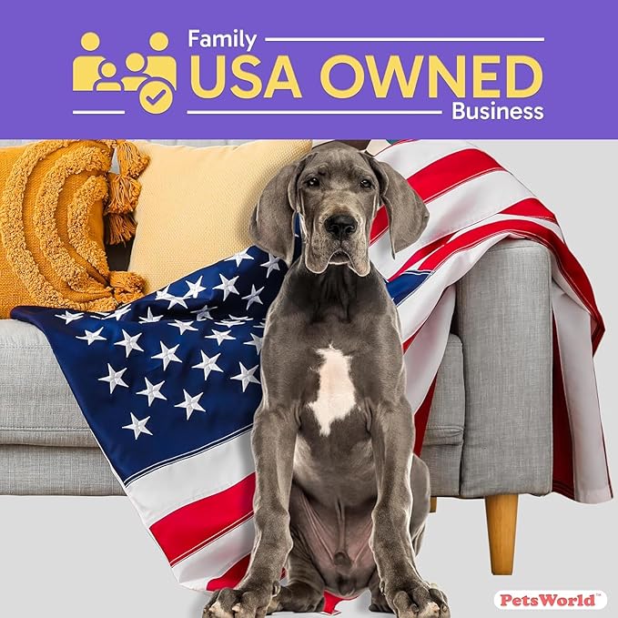 PETSWORLD Giant Dog Potty Pads, Odor-Eliminating, 36" x 36", Ultra Absorbent 5-Layer Leak-Proof Training Pads for Dogs & Cats (36x36, 600 Count)