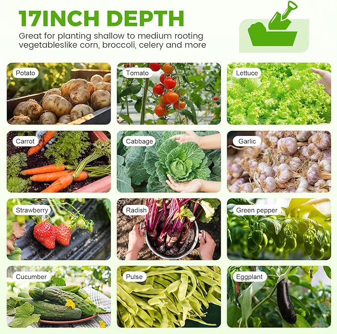 Land Guard 18“ Tall 4×2ft Galvanized Raised Garden Bed Kit, Galvanized Planter Garden Boxes Outdoor, Oval Large Metal Raised Garden Bed for Vegetables……… (Lime Green, 4×2×1.5ft)