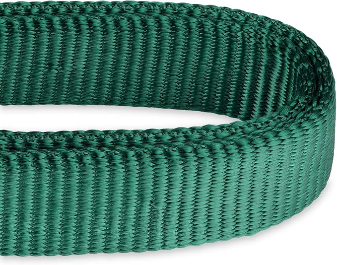 Hyhug Anti - Slip Out Strong Martingale Collar for Large Boy and Girl Dogs Comfy and Safe - Daily Use Walking and Professional Training.(Large,Solid Color Dark Green)