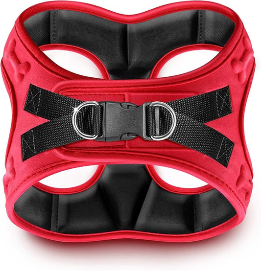 No Pull Dog Harness for Small, Medium & Large Dogs – Soft Padded, Adjustable Step-in Pet Vest with Leash Clips, Reflective Straps & Control Handle