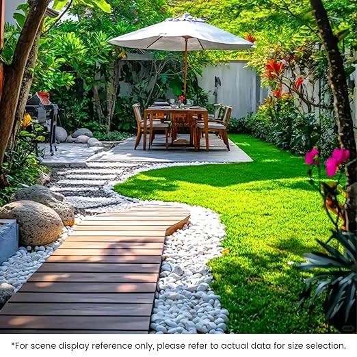 SIDONG 5 LB White River Rocks, 0.4-1.2 Inches Matte Pebbles for Indoor Plants, Aquarium Rocks Used in Fish Tank, Decorative Stones for Plants, Vases, Home Décor, Crafting, Garden Landscaping