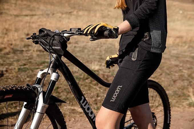 woom TENS Bike Gloves, Child’s & Youth Bicycle Full Finger Protection with Grip for Road Cycling & Mountain Biking (Boys & Girls)