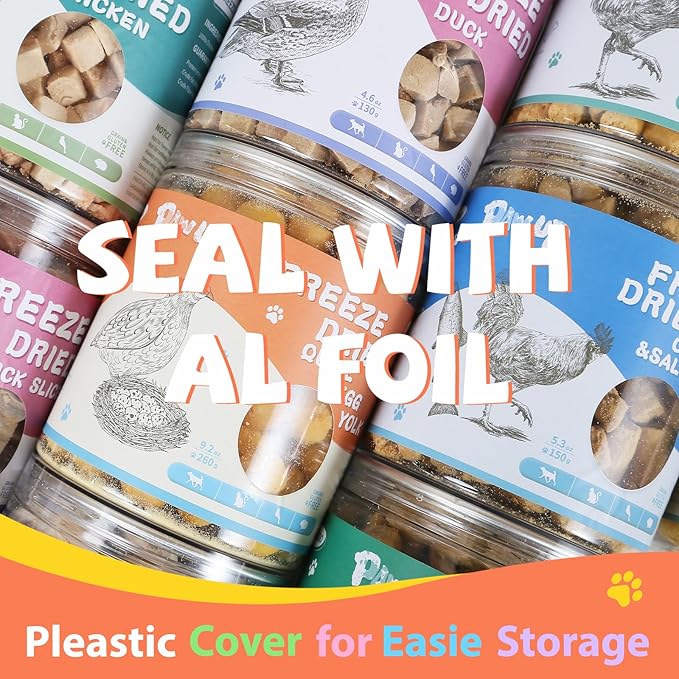 Freeze-Dried Pumpkin Treats for Dogs & Cats – High Fiber, Single Ingredient Natural Snacks for Digestion & Gut Health, Healthy Food Toppers, 1.58 oz