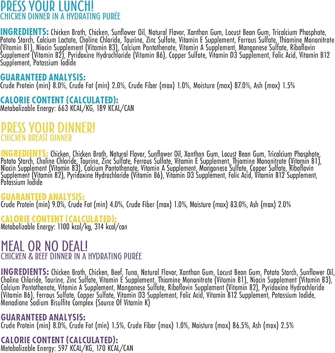 Weruva Wet Cat Food, Big Time Bonus Round Pate Variety Pack, 10oz Can, Pack of 12